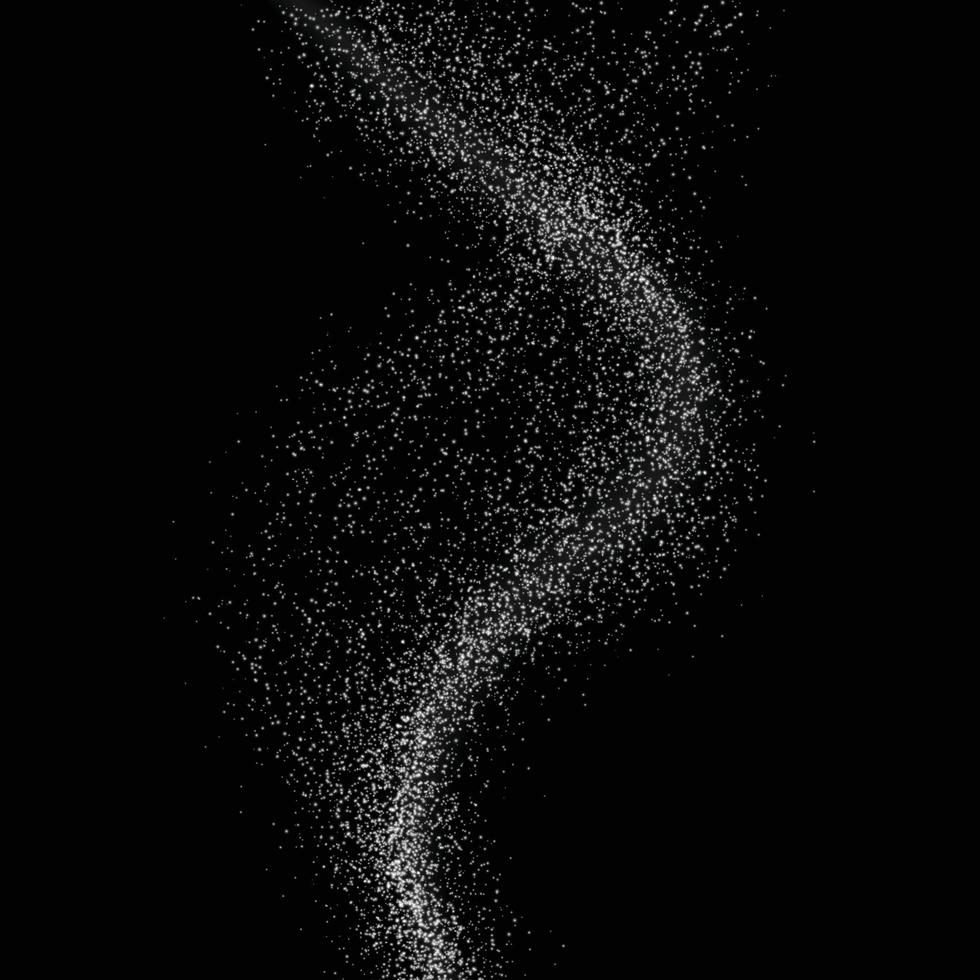 flame wave on black background vector