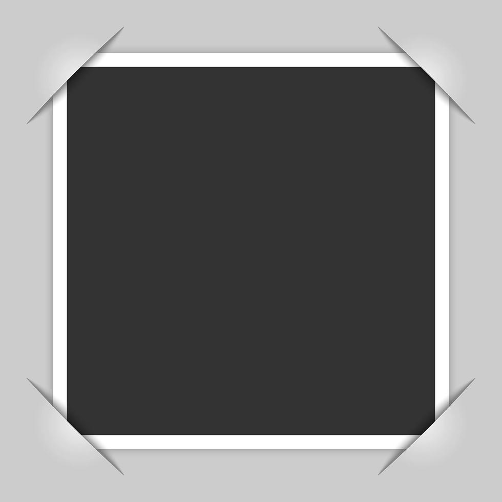 photo frame corners vector