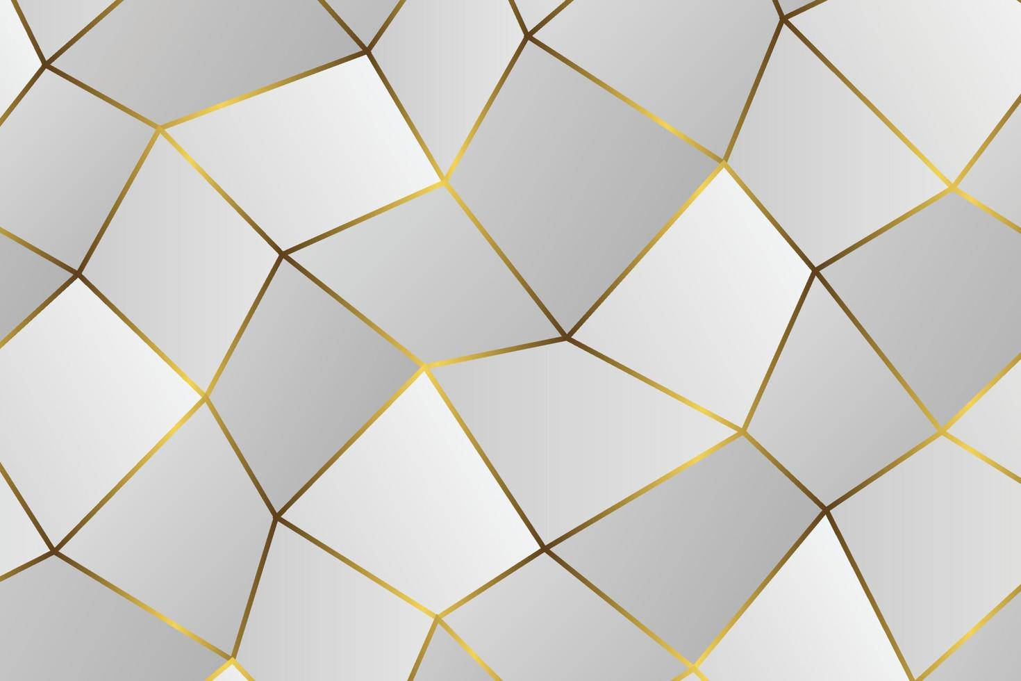 patrón abstracto geométrico dorado. vector