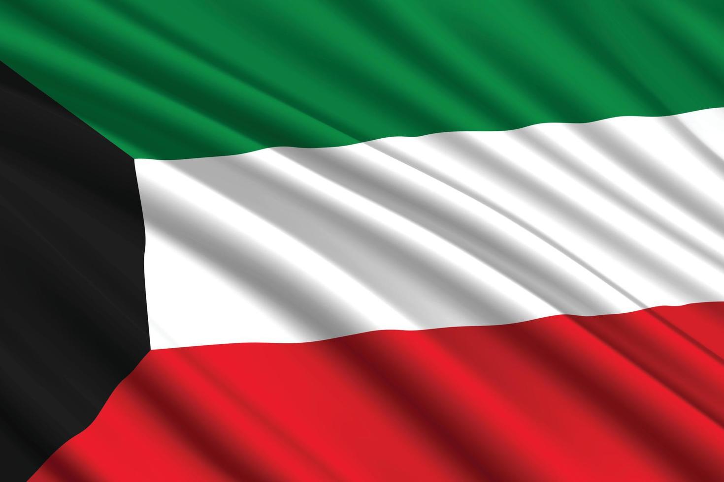 waving flag background vector