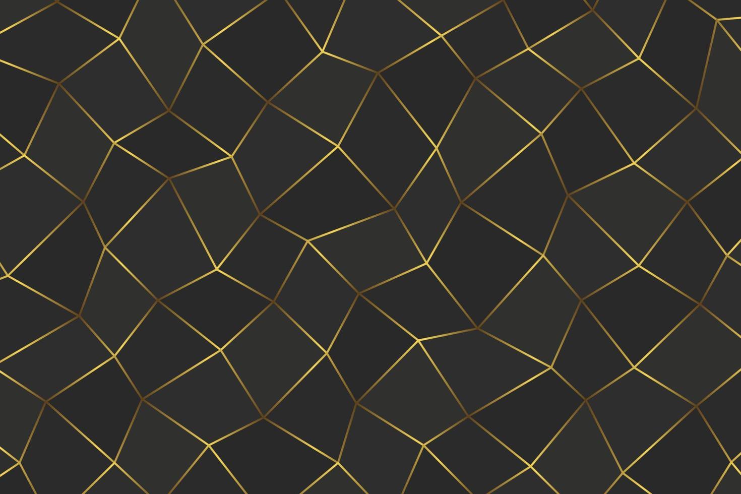patrón abstracto geométrico dorado. vector