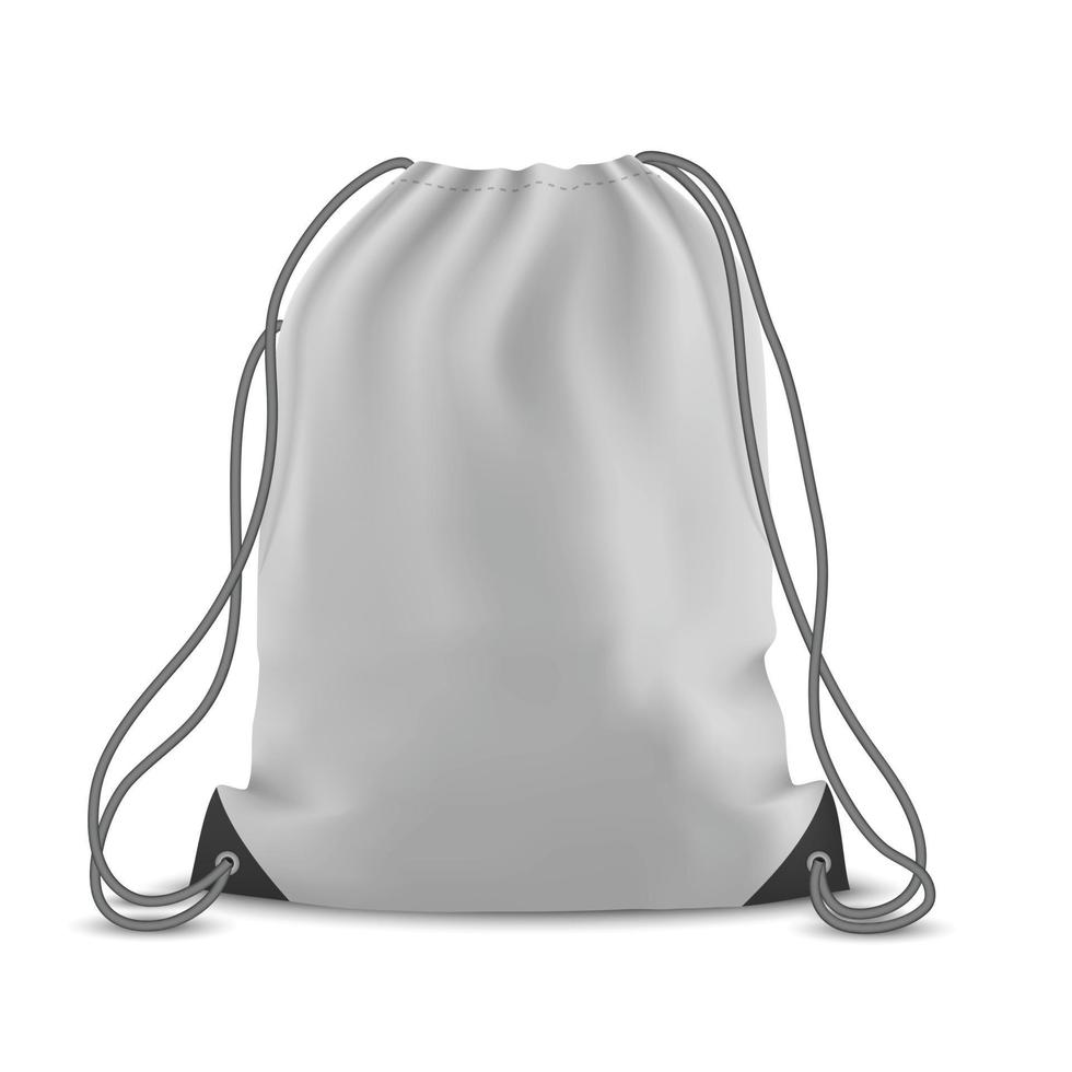 Backpack bag isolated vector
