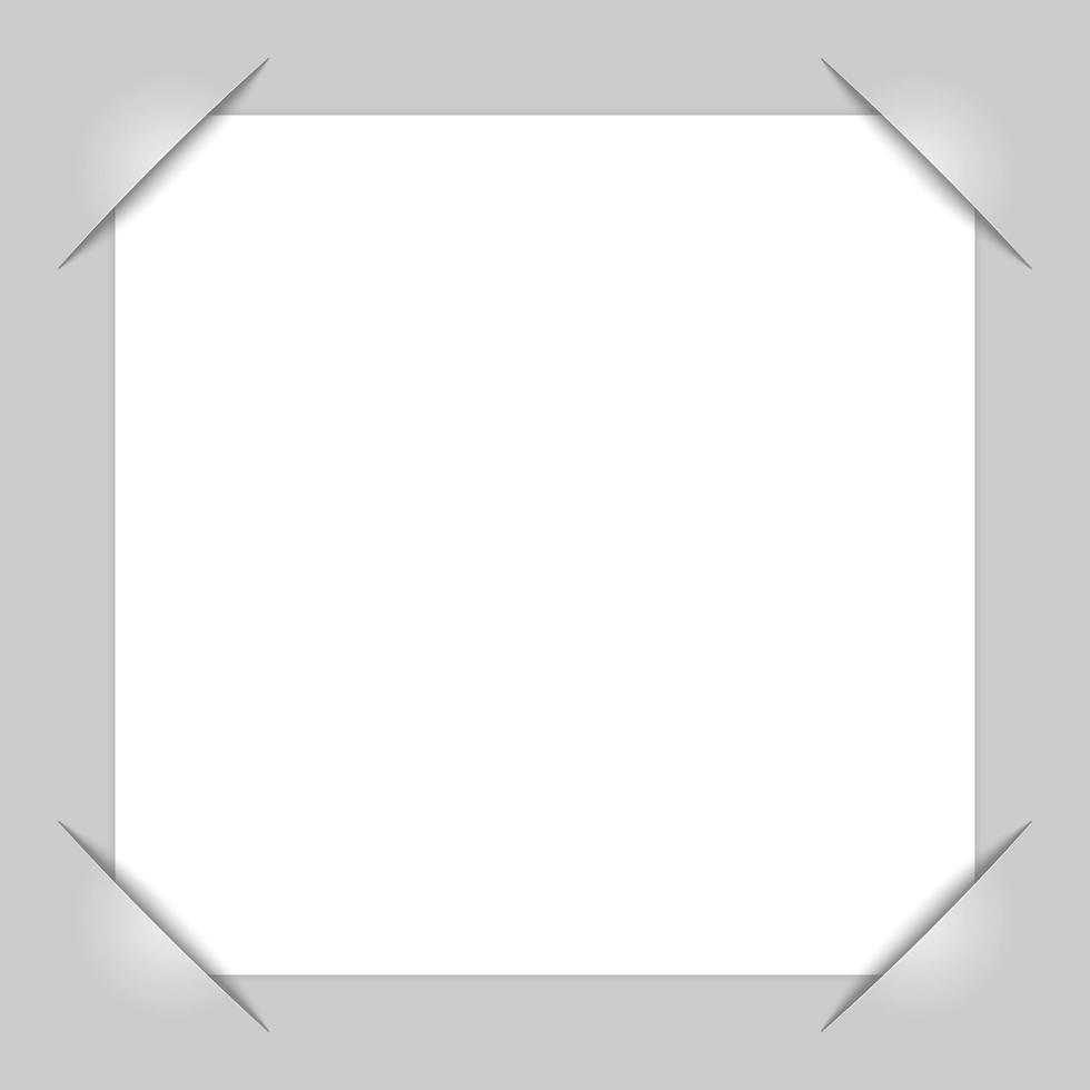 photo frame corners vector