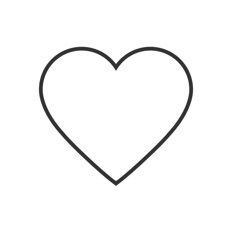 Heart vector icon