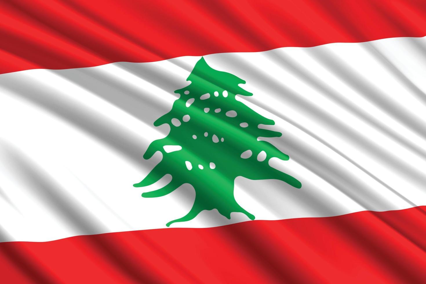 waving flag background vector