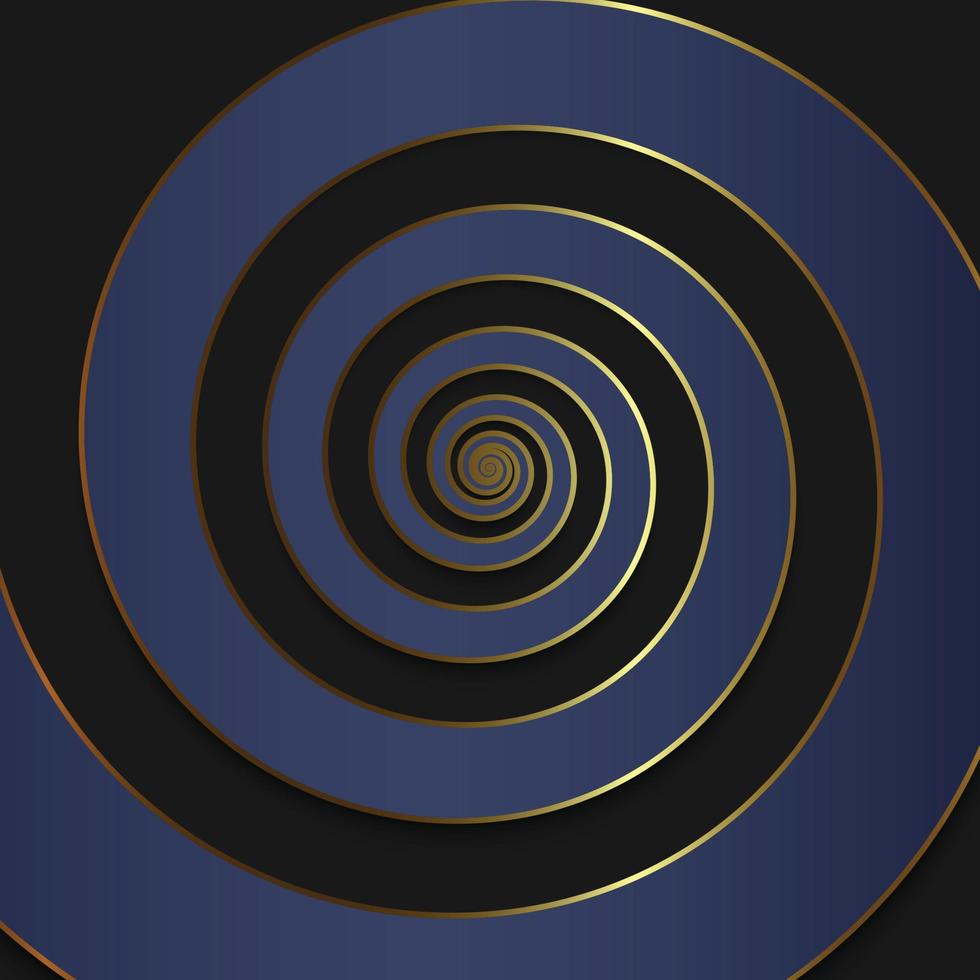 Luxury spiral background vector