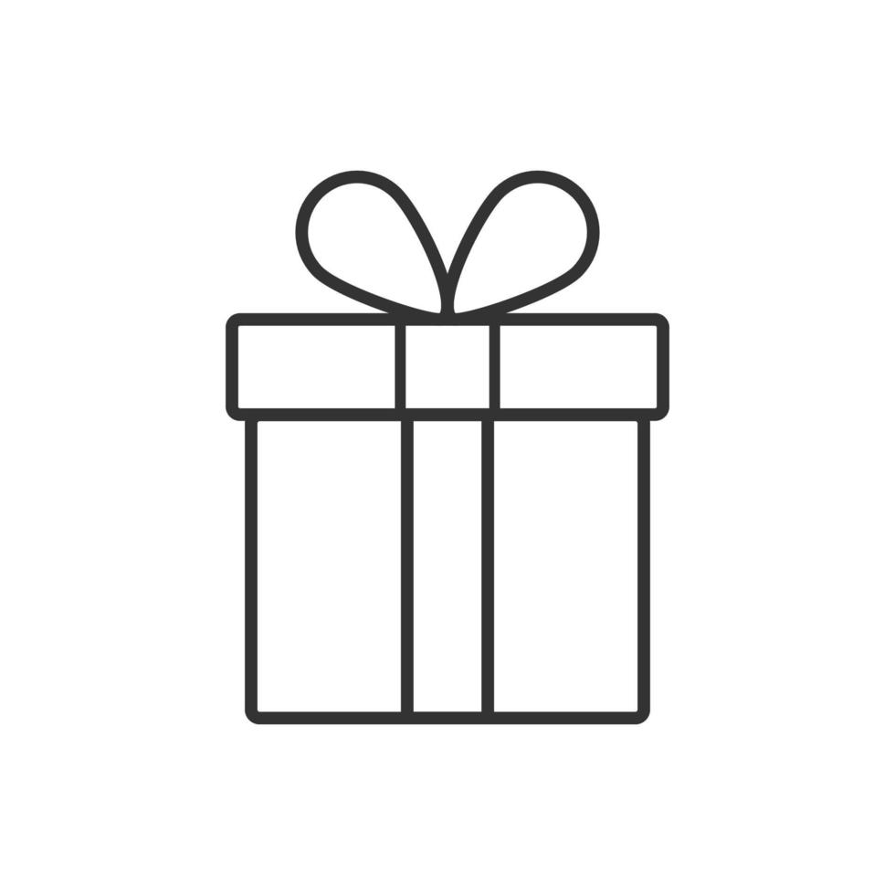 Gift vector icon