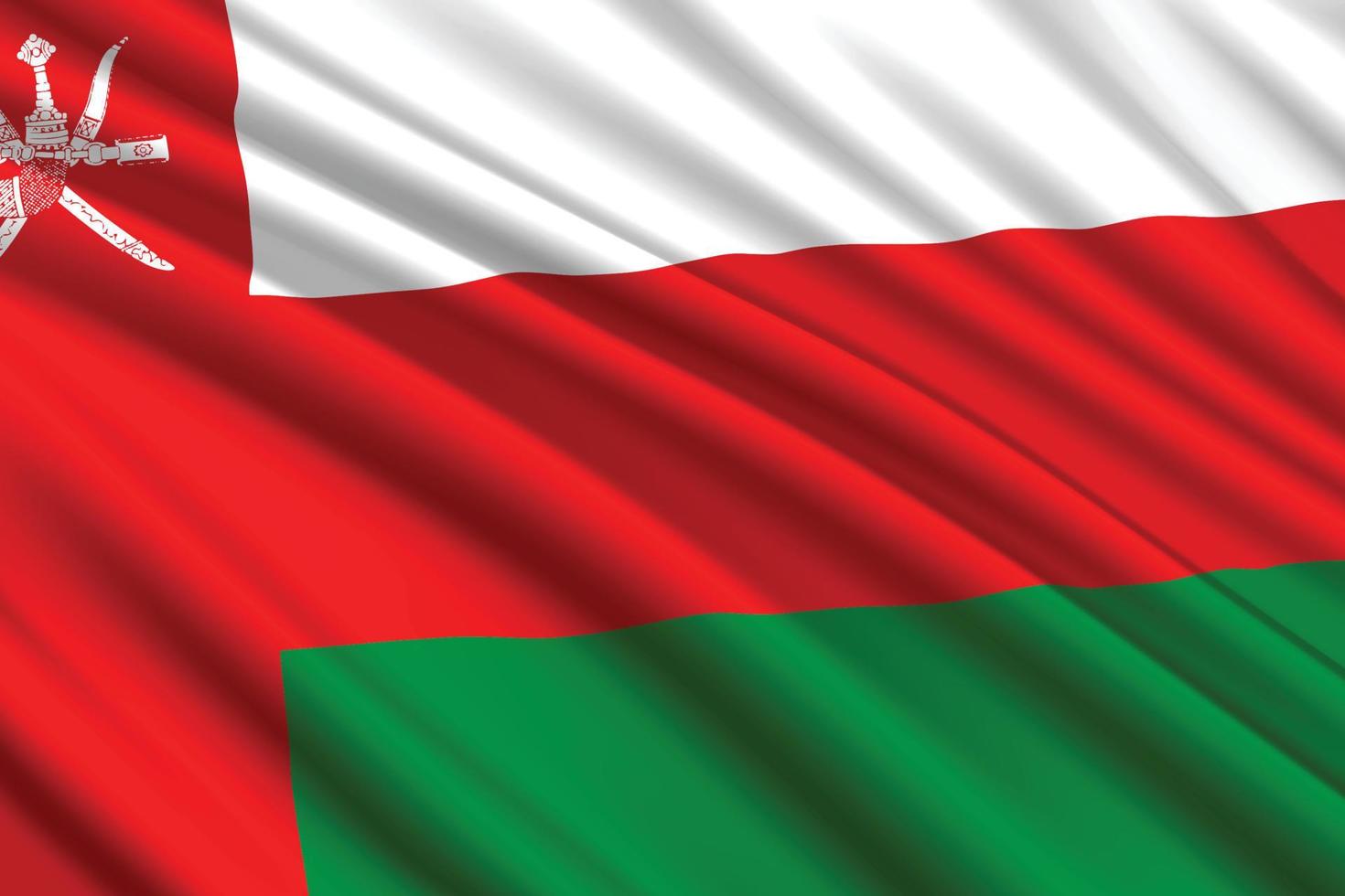 waving flag background vector