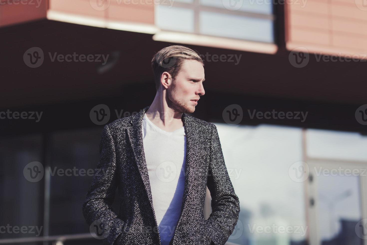 Young handsome man photo