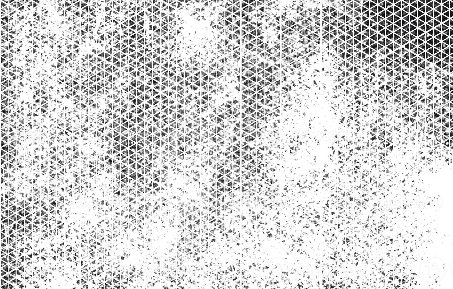 Monochrome particles abstract texture.Overlay illustration over any design to create grungy vintage effect and depth. photo