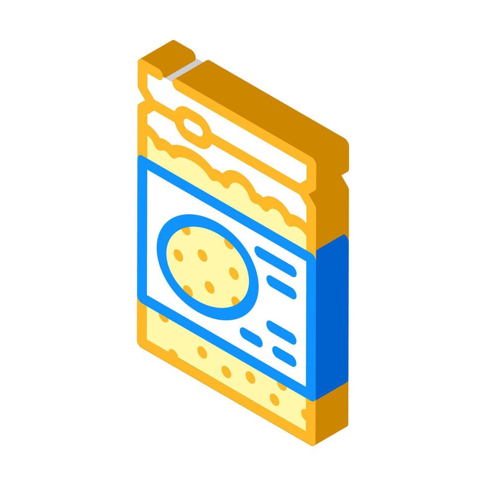 sorghum gluten free isometric icon vector illustration