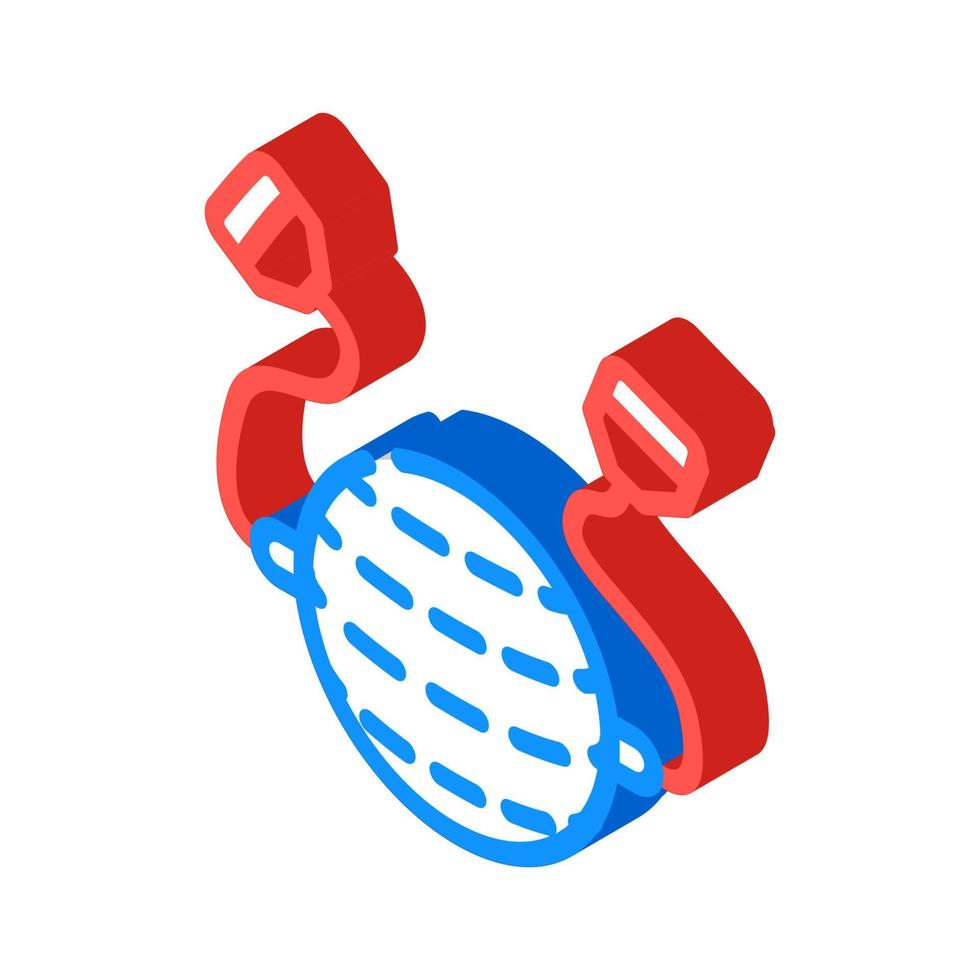 ball for training isometric icon vector illustration