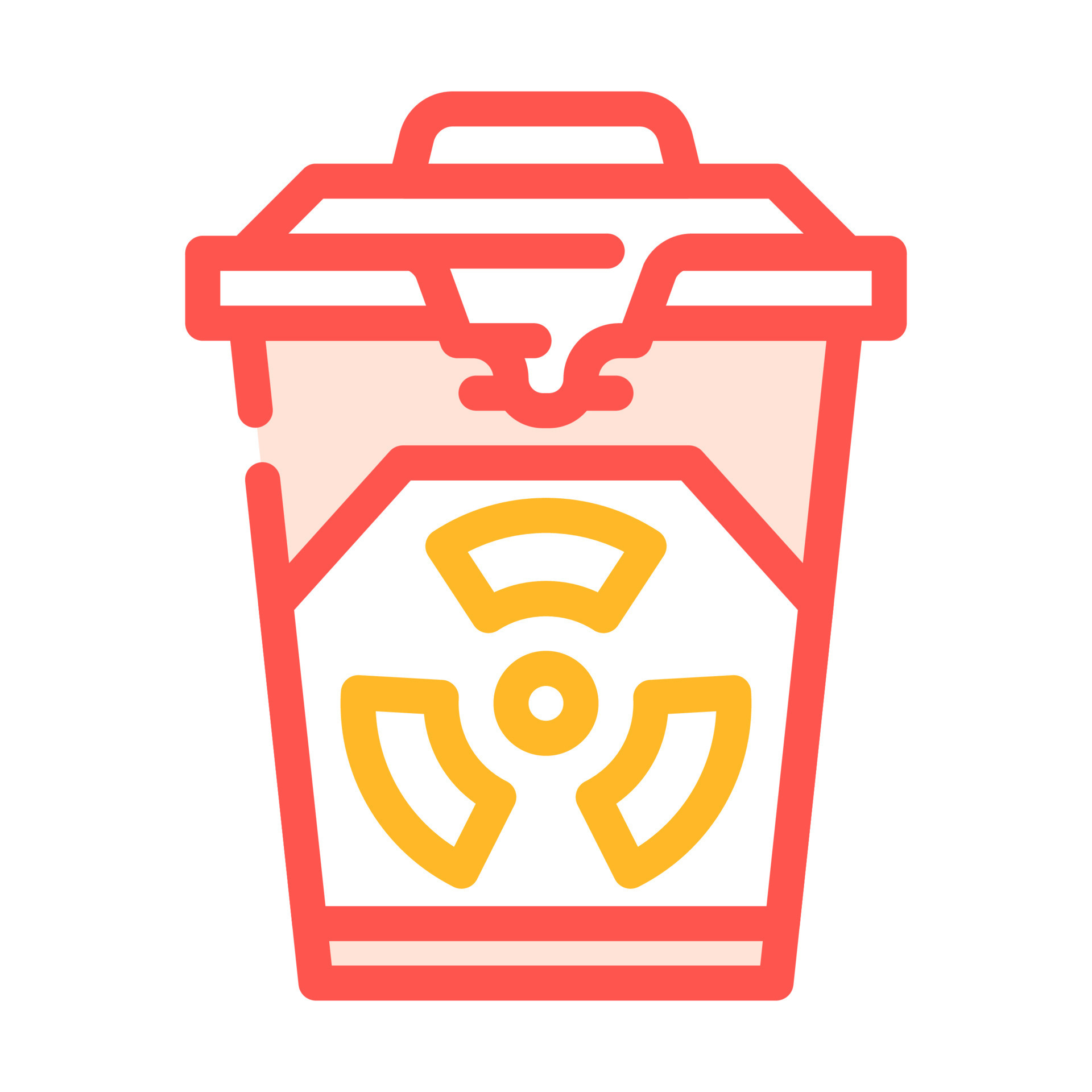 hazardous waste container color icon vector illustration 8370317 Vector
