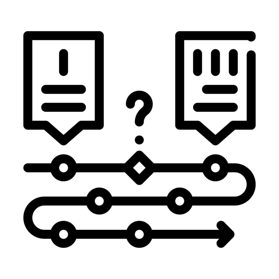 forget communication stage of call center line icon vector illustration