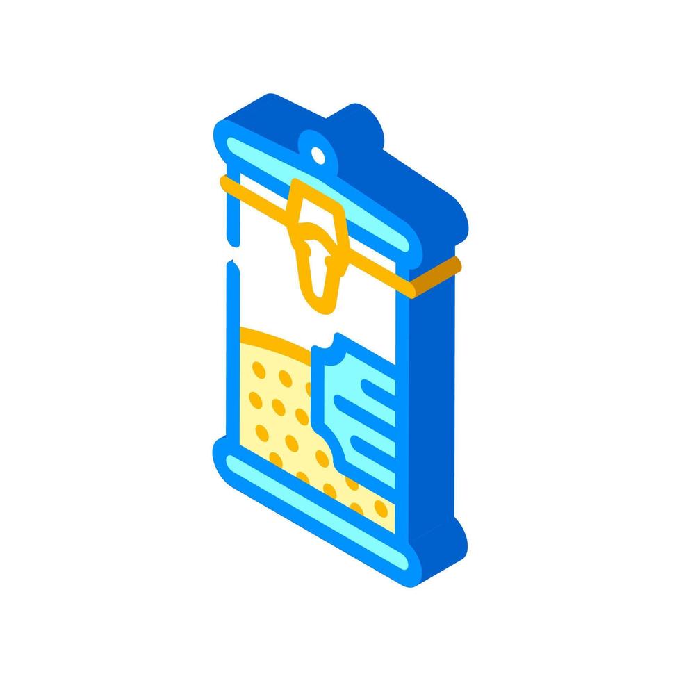 can of tea isometric icon vector illustration