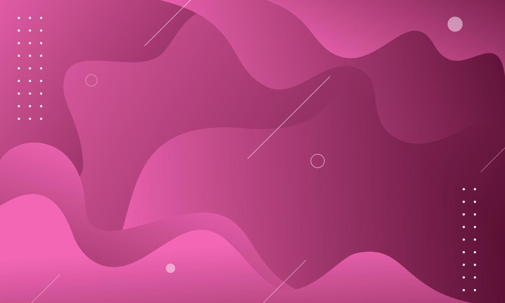 fondo degradado geométrico colorido. composición de formas fluidas. diseño de fondo líquido rosa. eps10 vector