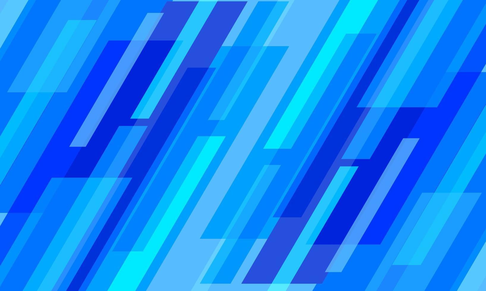 fondo geométrico azul abstracto. diseño moderno con rayas diagonales. fondo azul futurista. vector para portada, banner, web