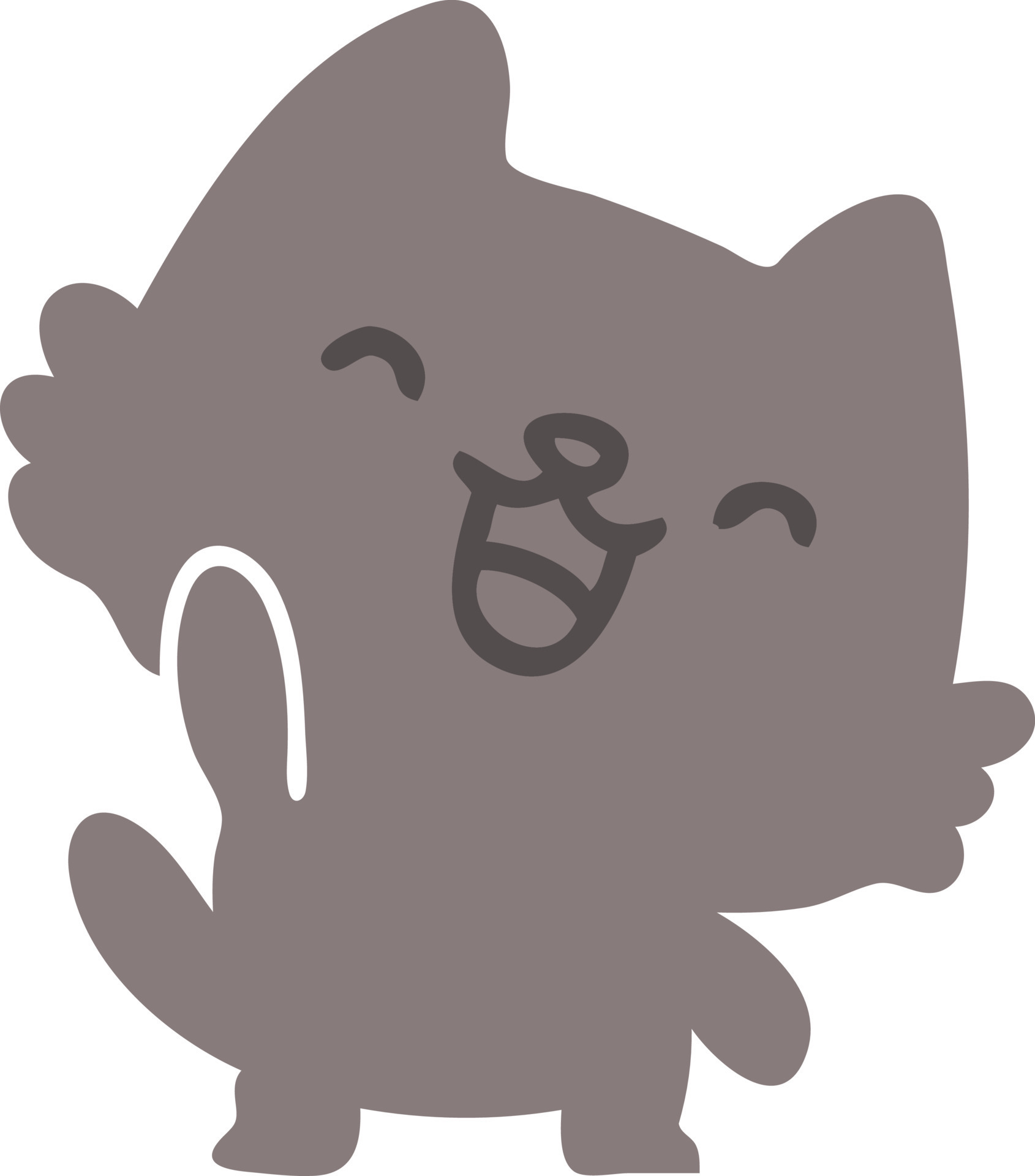 Happy Cartoon Cat 8372598 Vector Art At Vecteezy Happy Cartoon Cat 8372598 Vector Art At Vecteezy