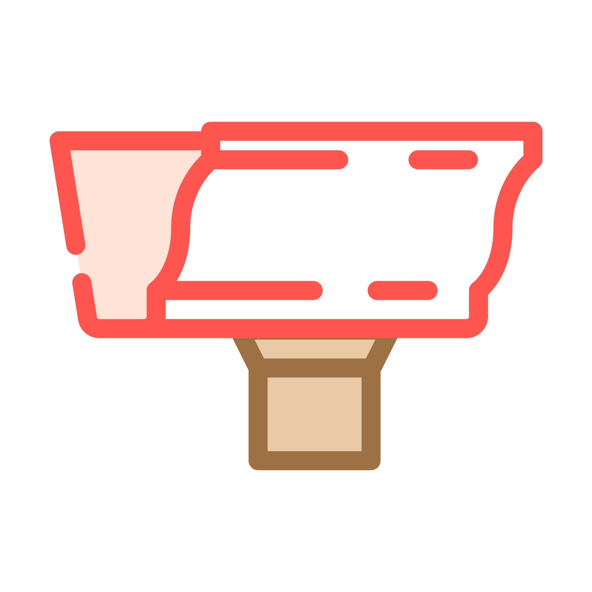 gutters and downspouts color icon vector illustration 8372772 Vector