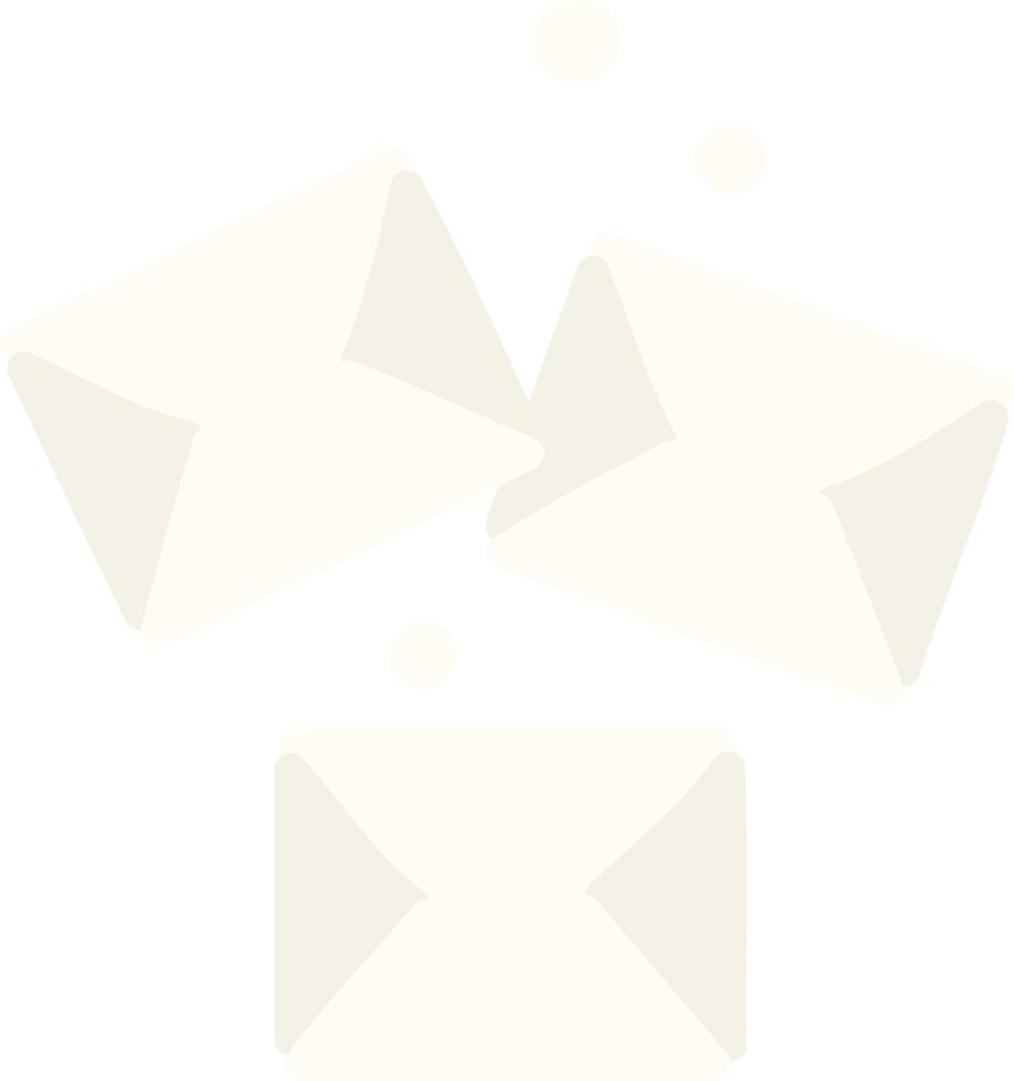 set of sealed envelopes vector