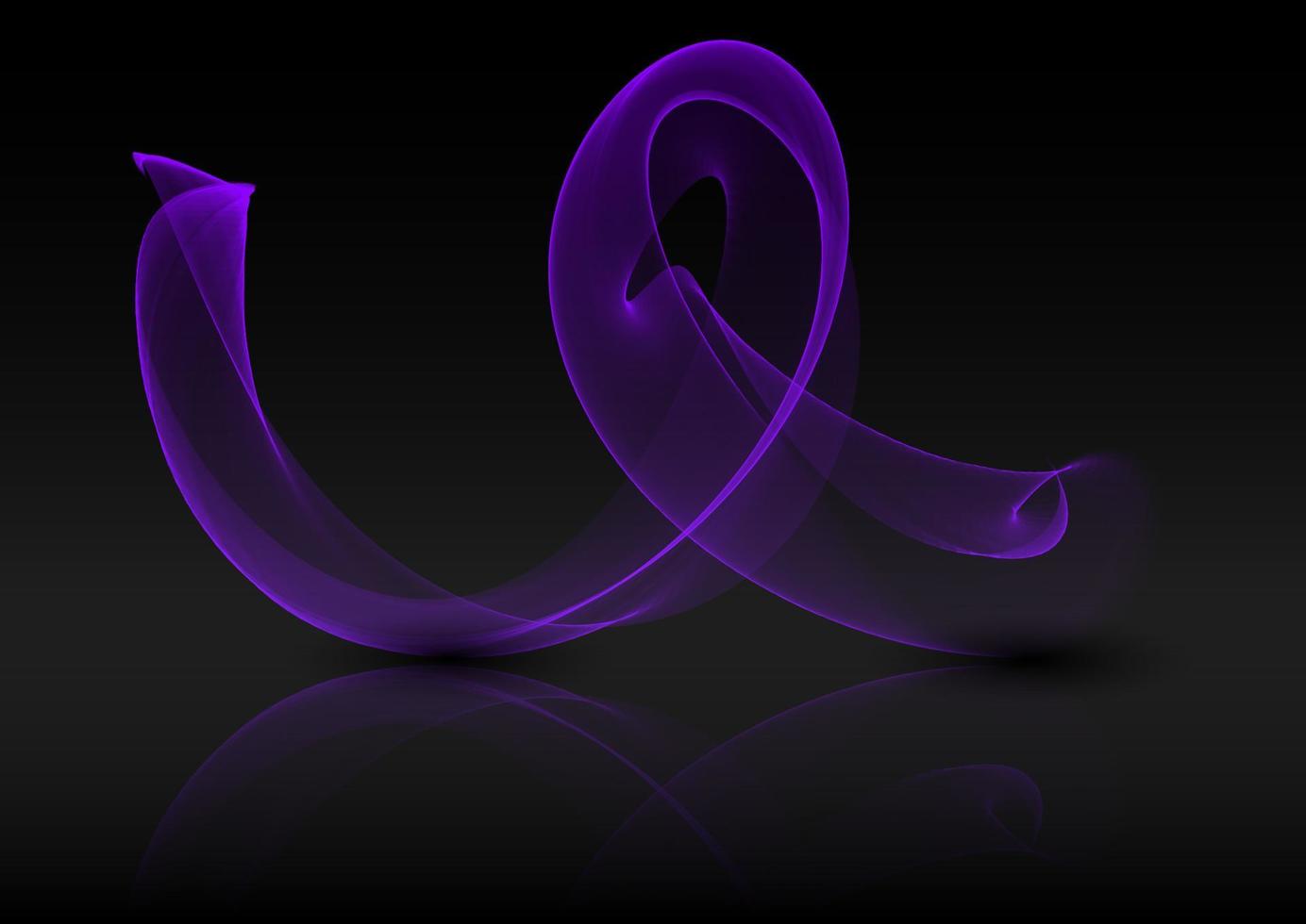 abstract background of flowing lines vector