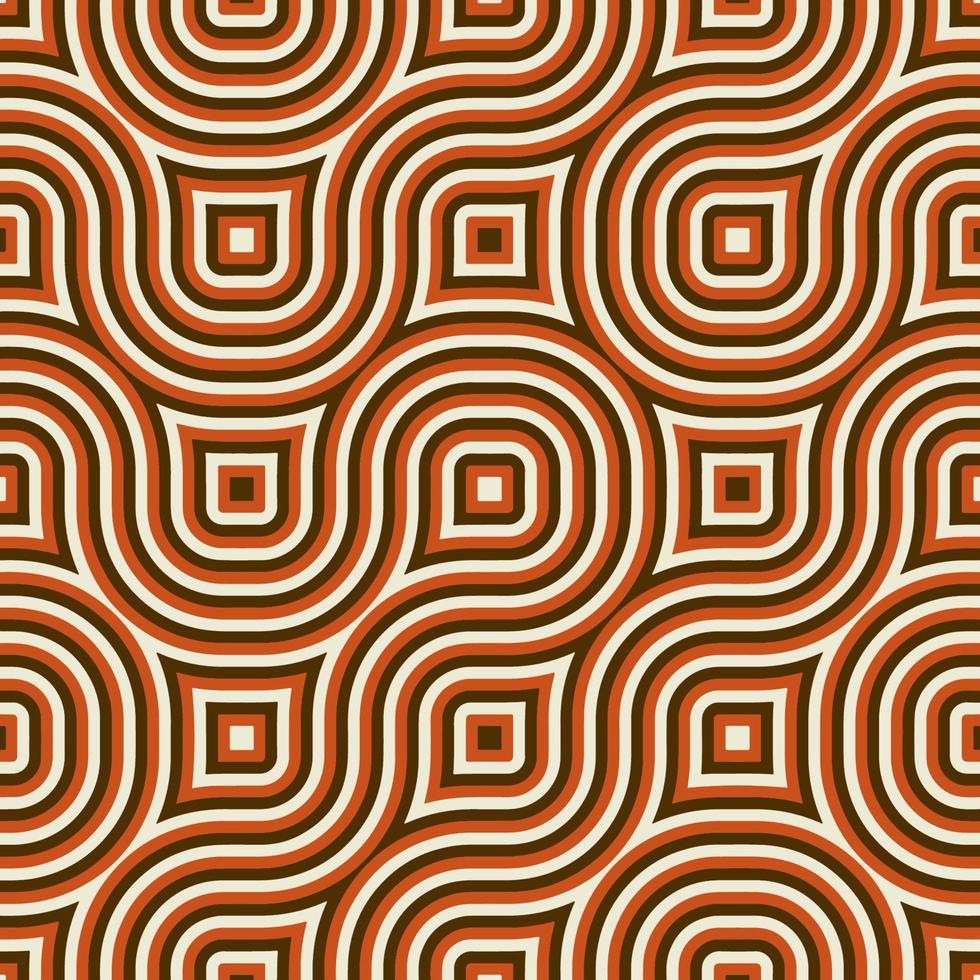 retro abstract pattern design background vector
