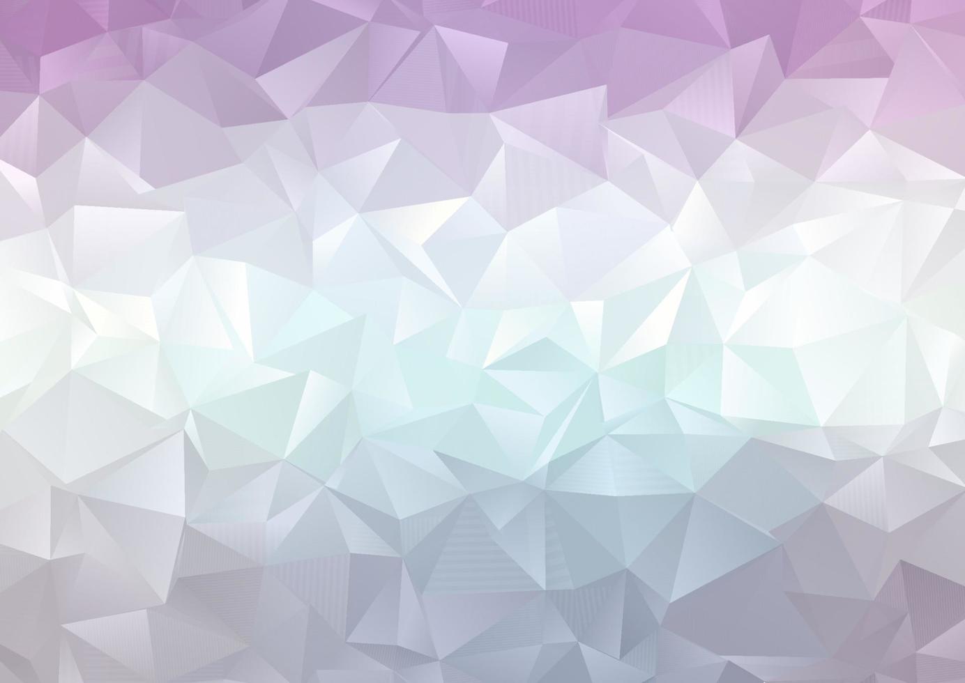 Low poly abstract pastel geometric background vector