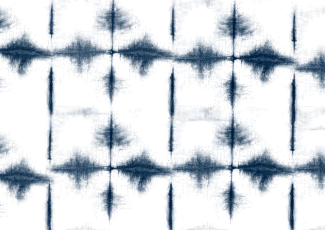Shibori style indigo abstract background vector