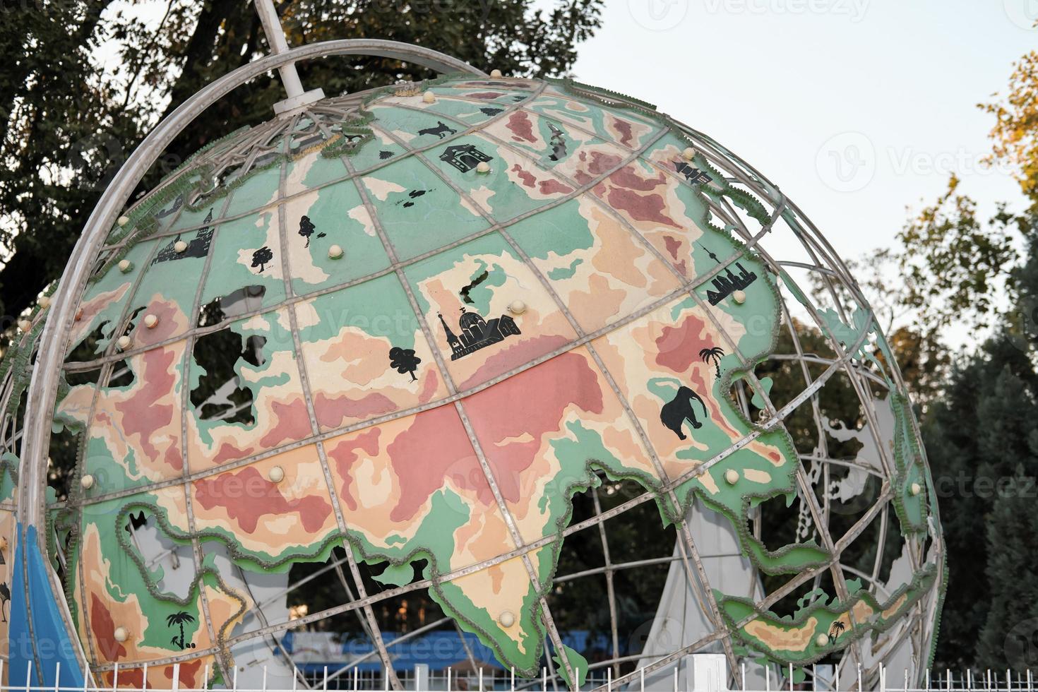 modelo de globo al aire libre, foto