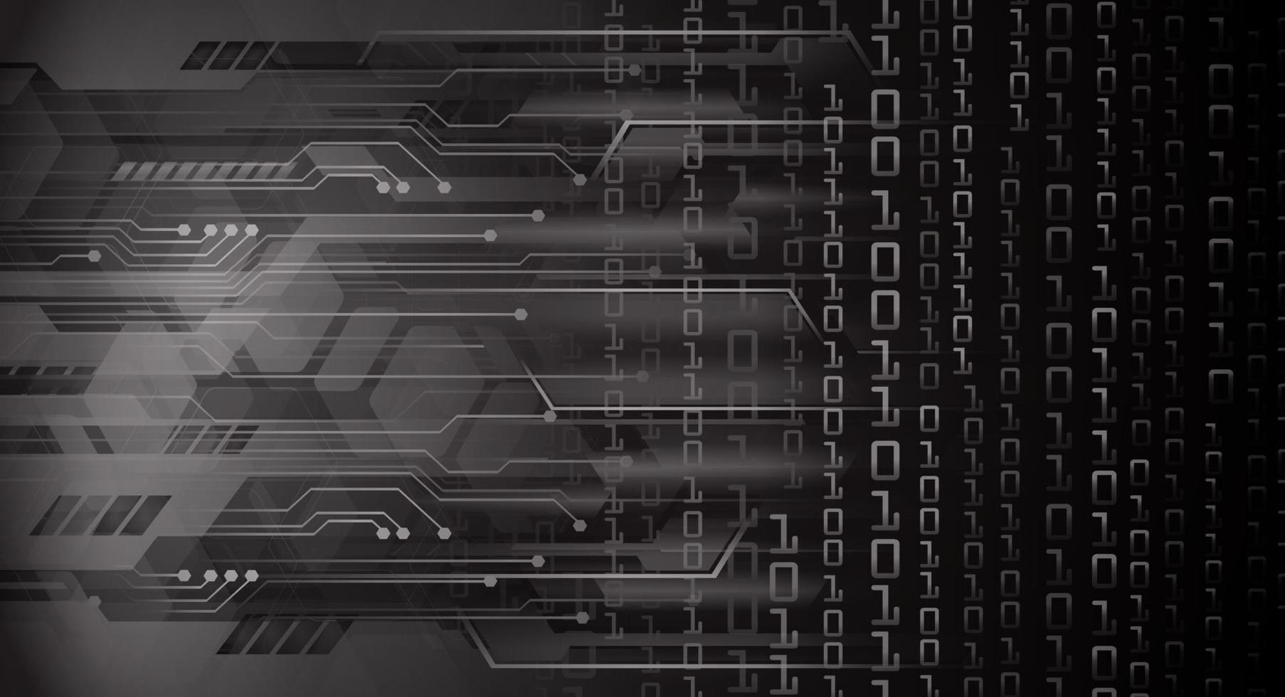 cyber circuit future technology concept background vector