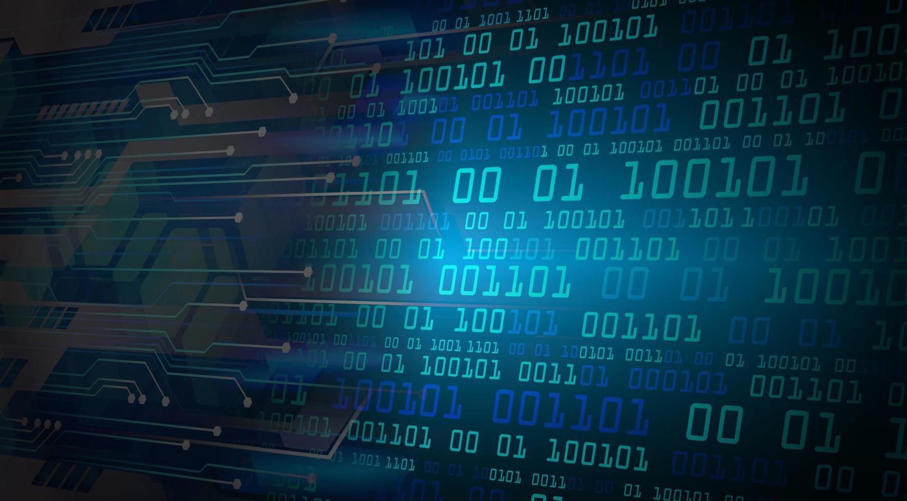 cyber circuit future technology concept background vector