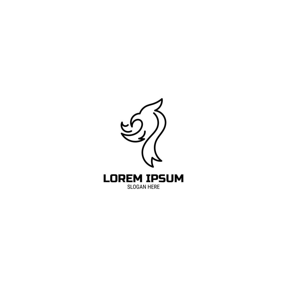 Phoenix Logo Design vector