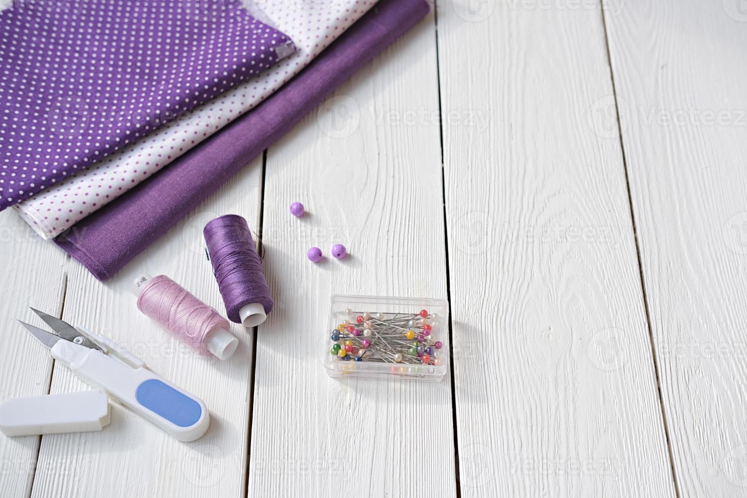 fabric samples for kids interiot or clothes. photo