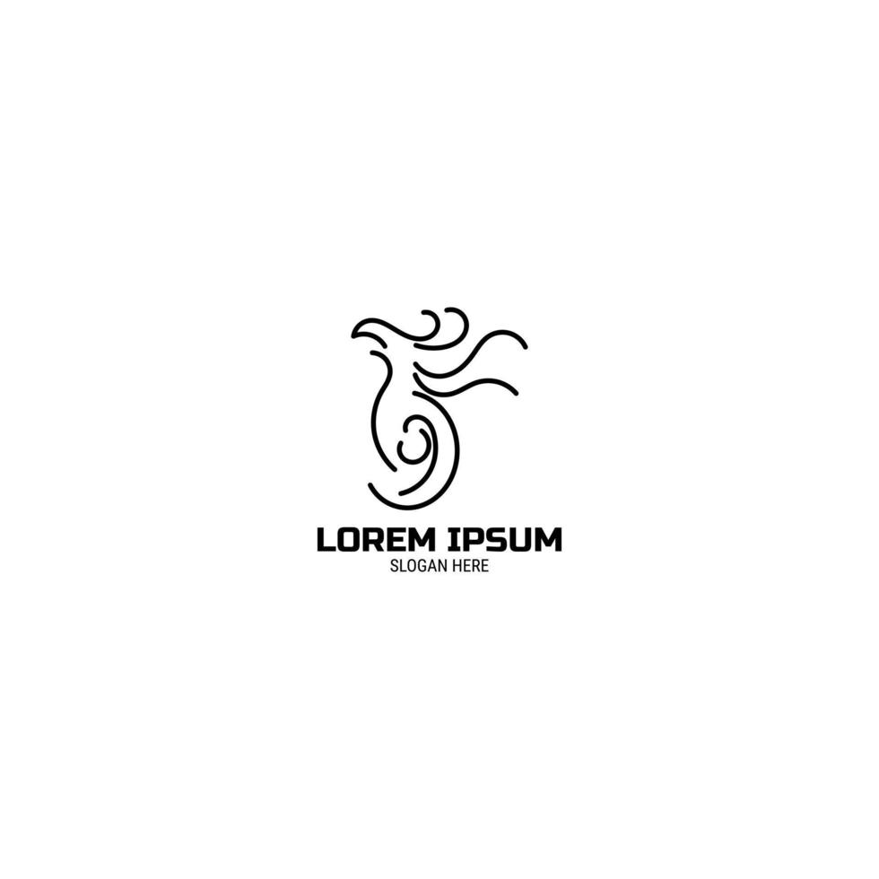 Phoenix Logo Design vector