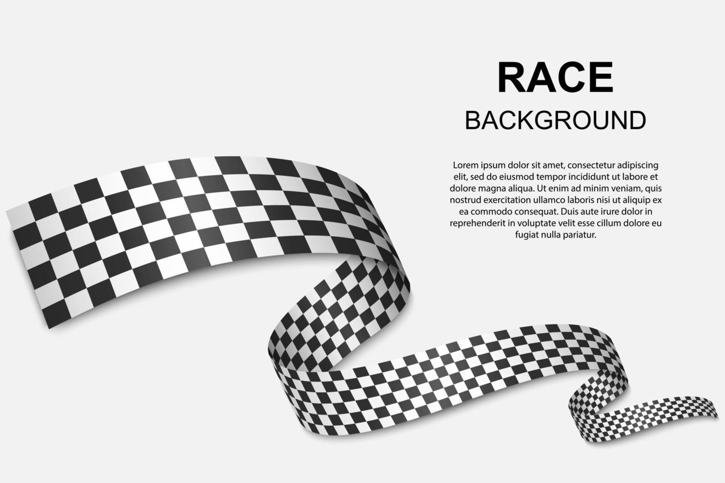 Checkered flag background . Vector illustration