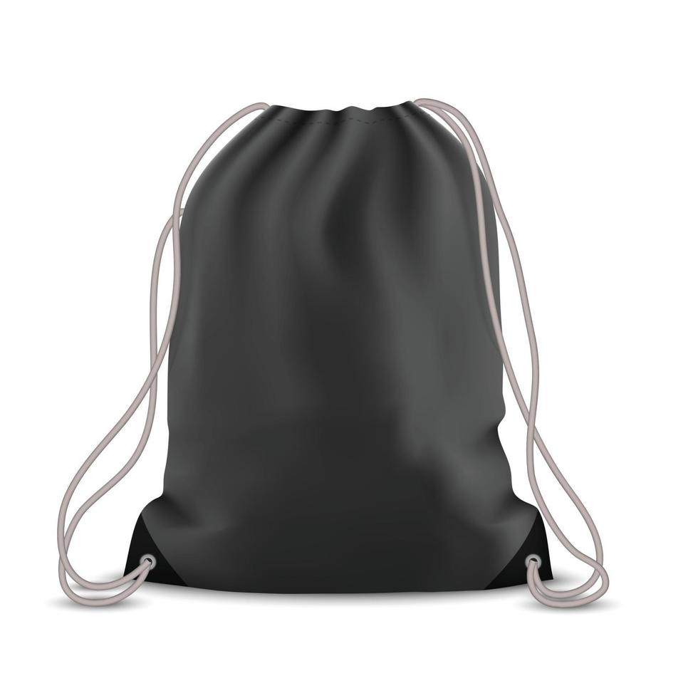 Backpack bag isolated vector
