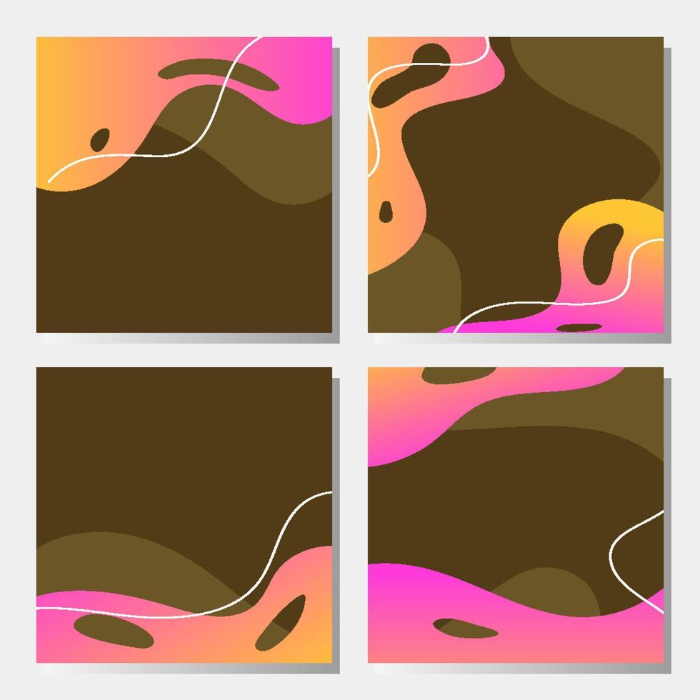 Creative cover design vector for story template ,Social media posts, Story and photos, Editable collection backgrounds