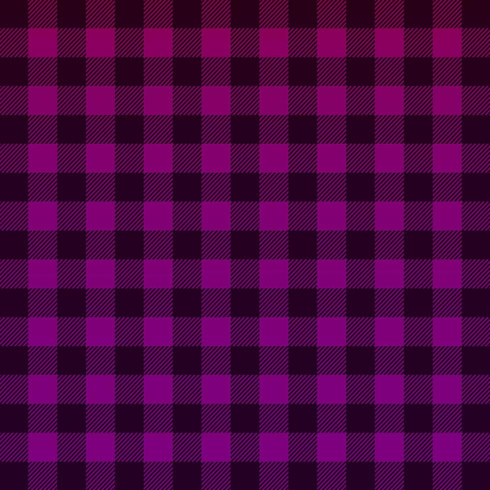 Scottish tartan fabric trendy textile pattern abstract background purple texture vector illustration