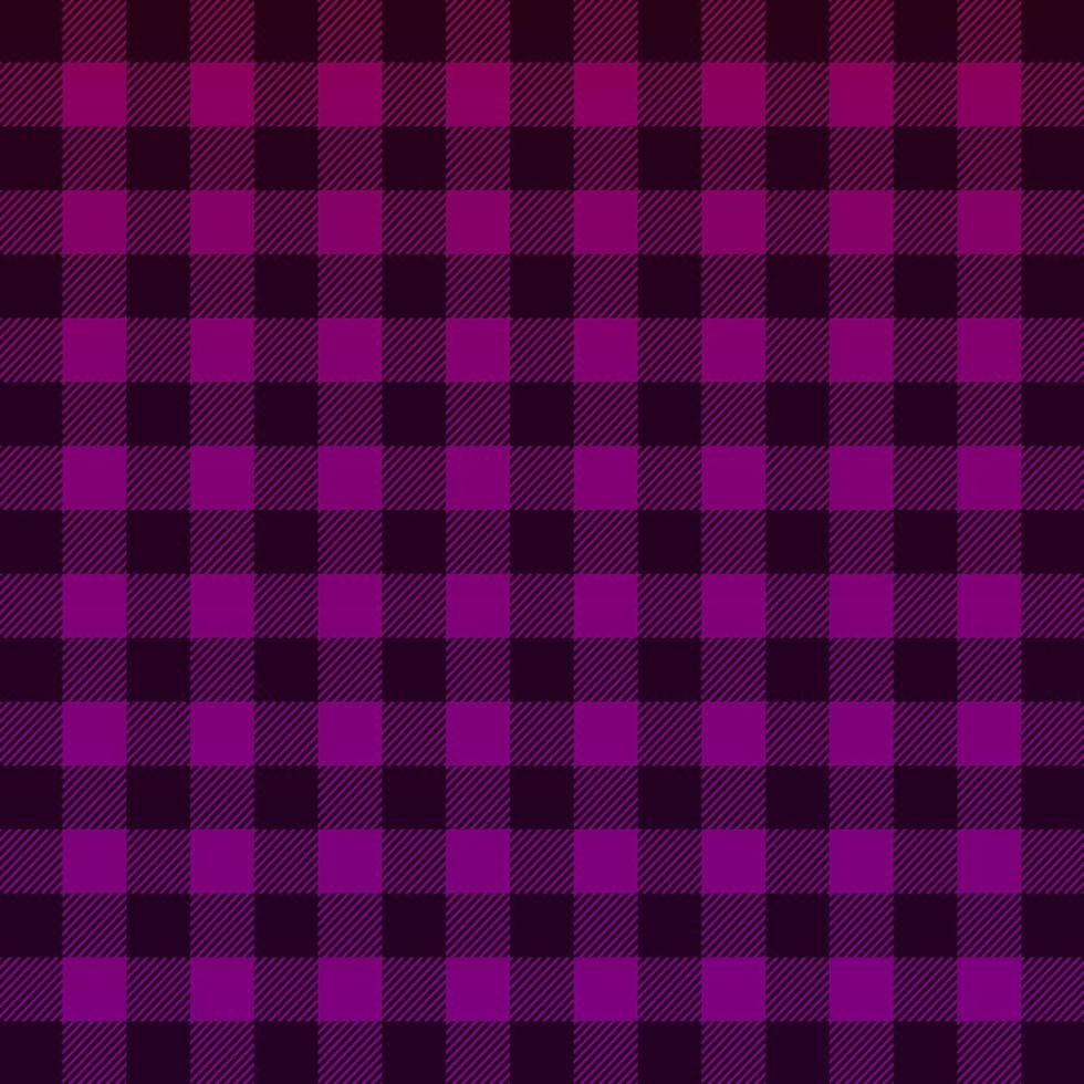 Scottish tartan fabric trendy textile pattern abstract background purple texture vector illustration