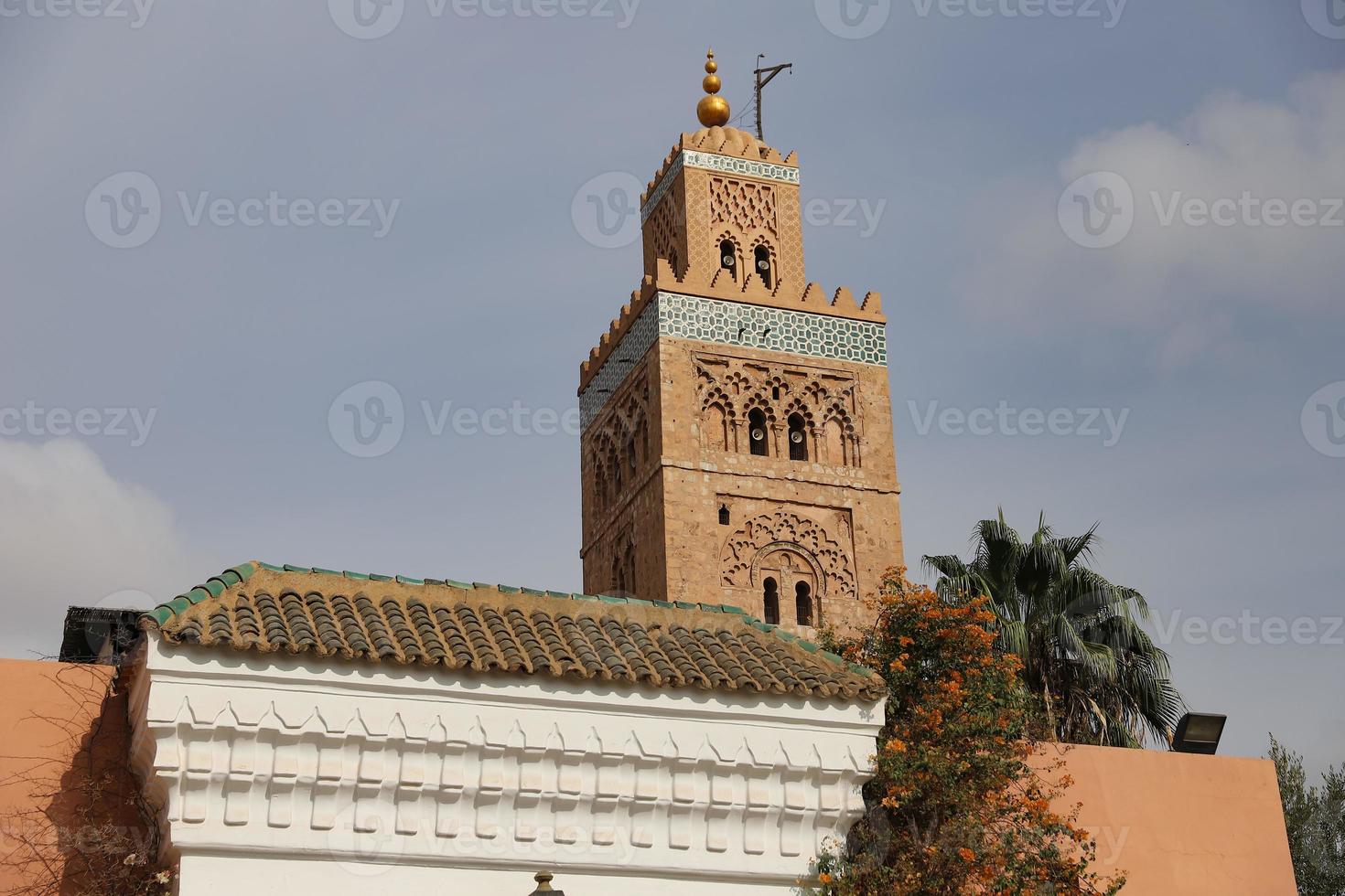 Kutubiyya Mosque in Marrakesh, Morocco photo