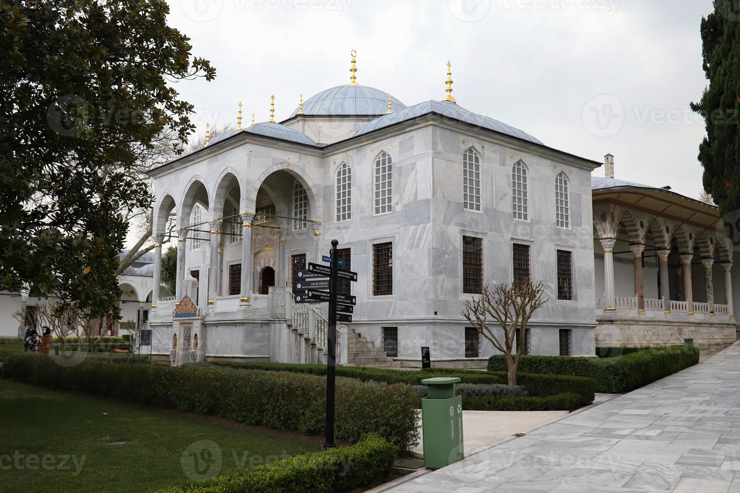 Building in Topkapi Palace, Istanbul, Turkey photo