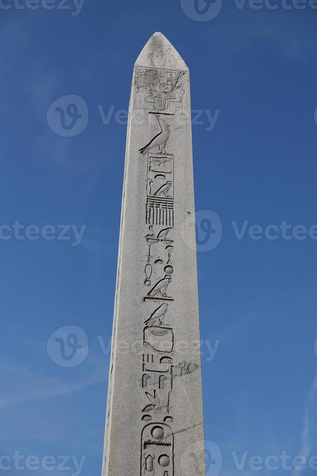 Obelisk of Theodosius in Istanbul, Turkey photo