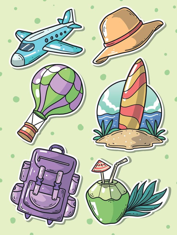 World Tourism Day Set vector