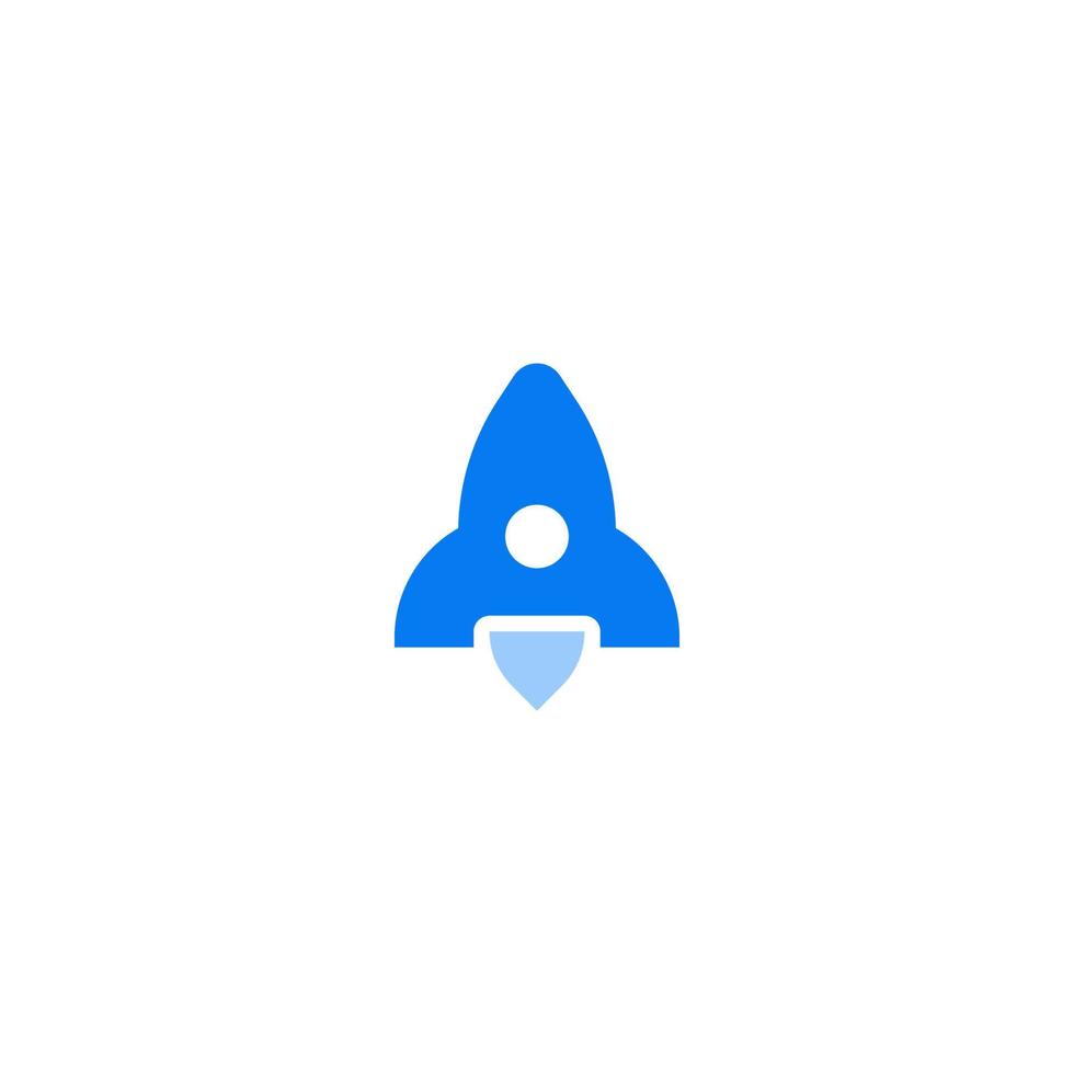Rocket flat line icon. linear style sign for mobile concept and web design. Outline vector icon. Symbol, logo illustration. Vector graphic