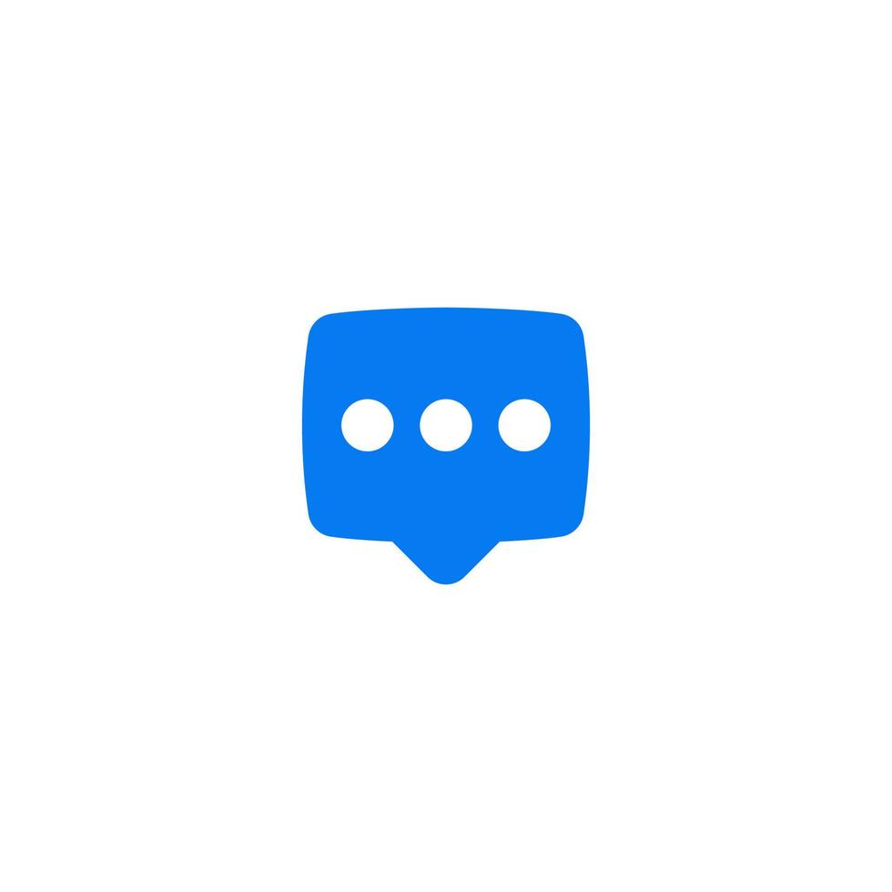 Chatting flat line icon. linear style sign for mobile concept and web design. Outline vector icon. Symbol, logo illustration. Vector graphic