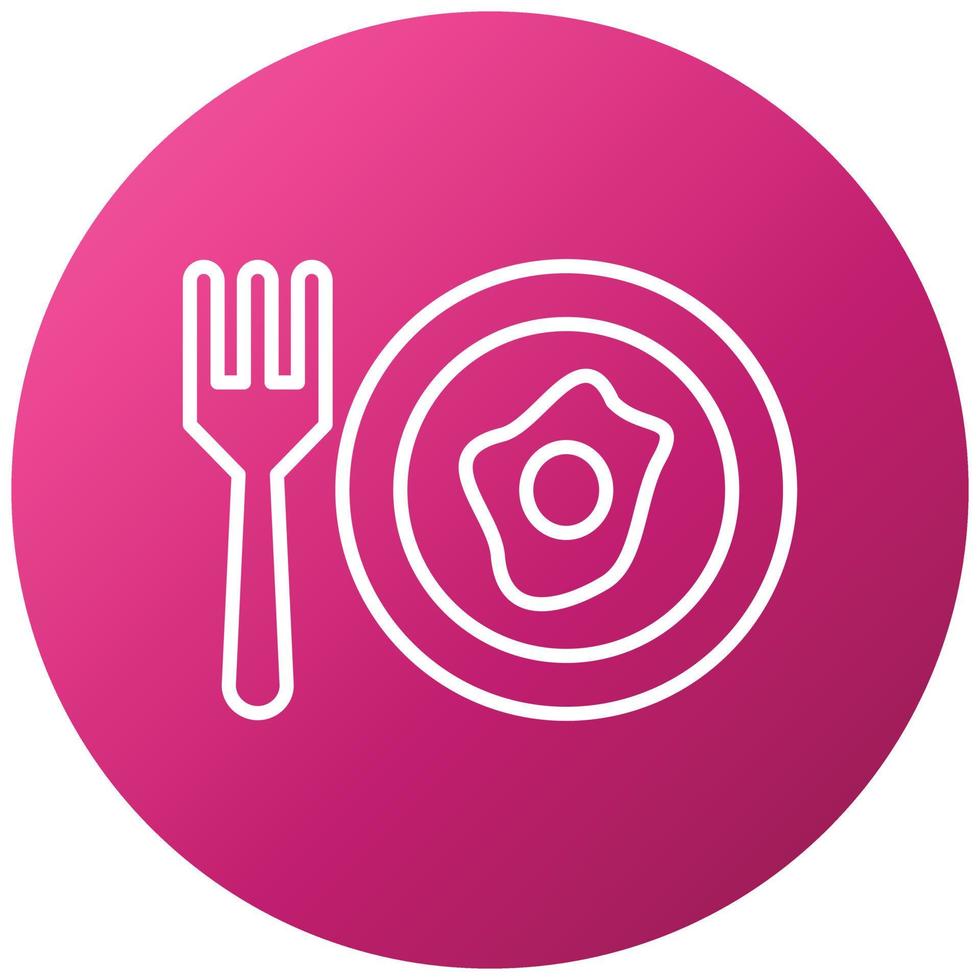 Breakfast Icon Style vector