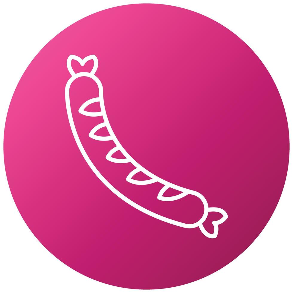 Sausage Icon Style vector