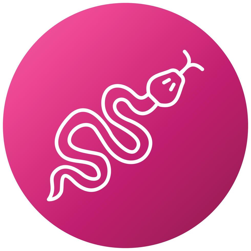 Snake Icon Style vector