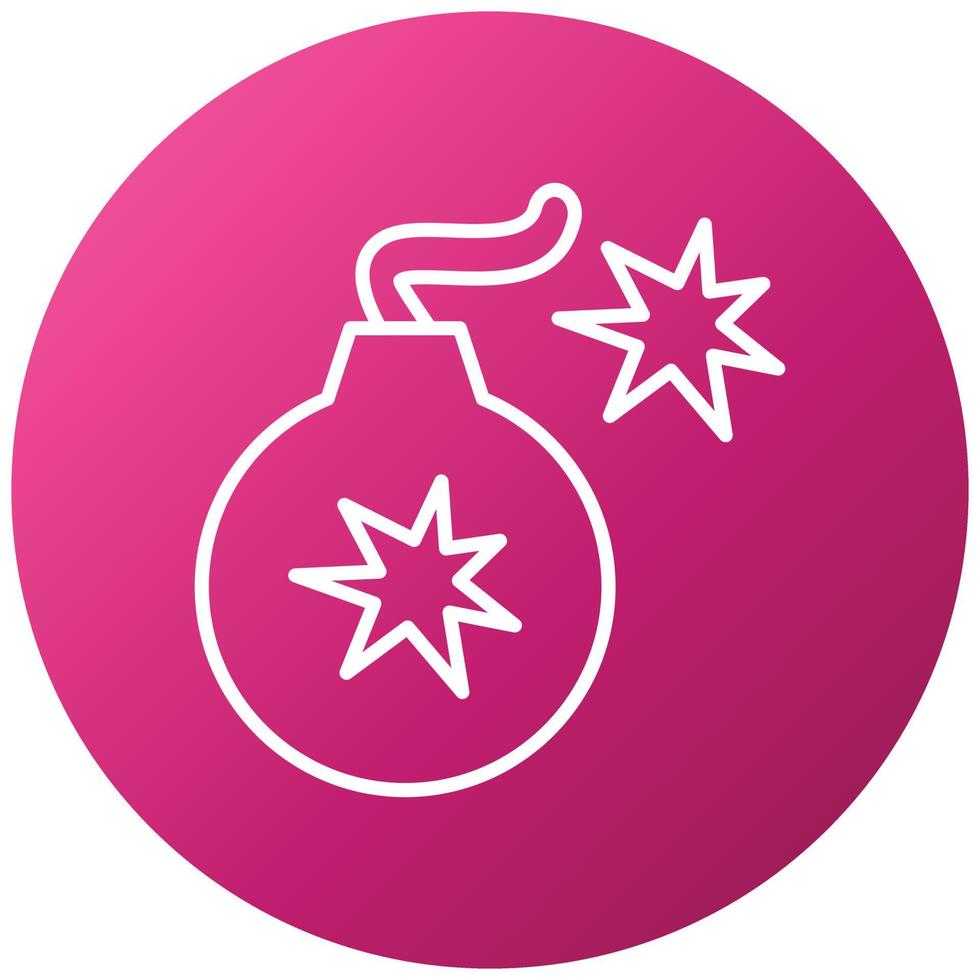 Bomb Icon Style vector