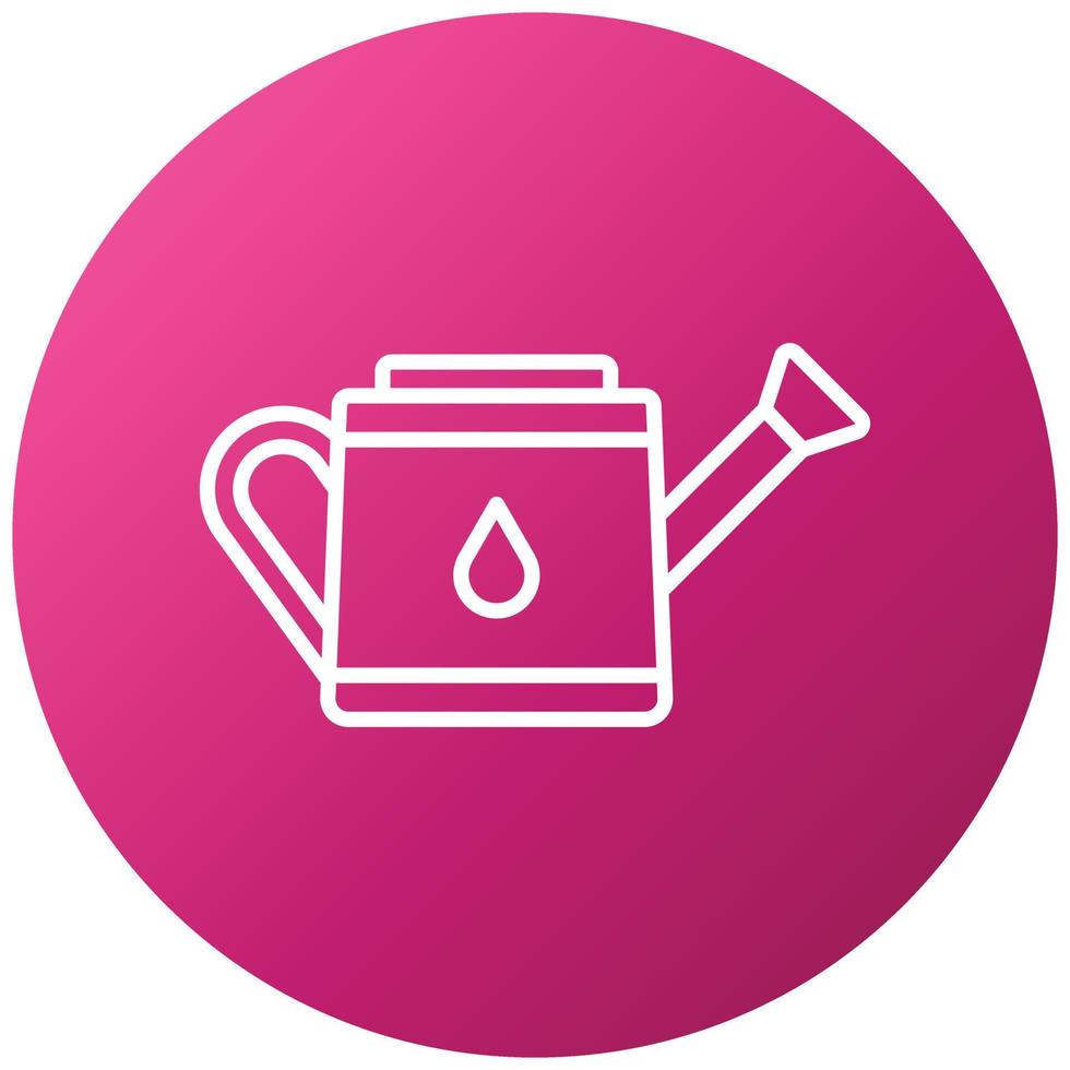 Watering Can Icon Style vector